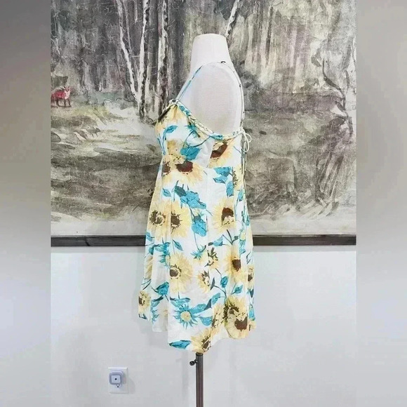 Free People Altura Printed Mini Dress Size Medium NWT $128 - Picture 4 of 16